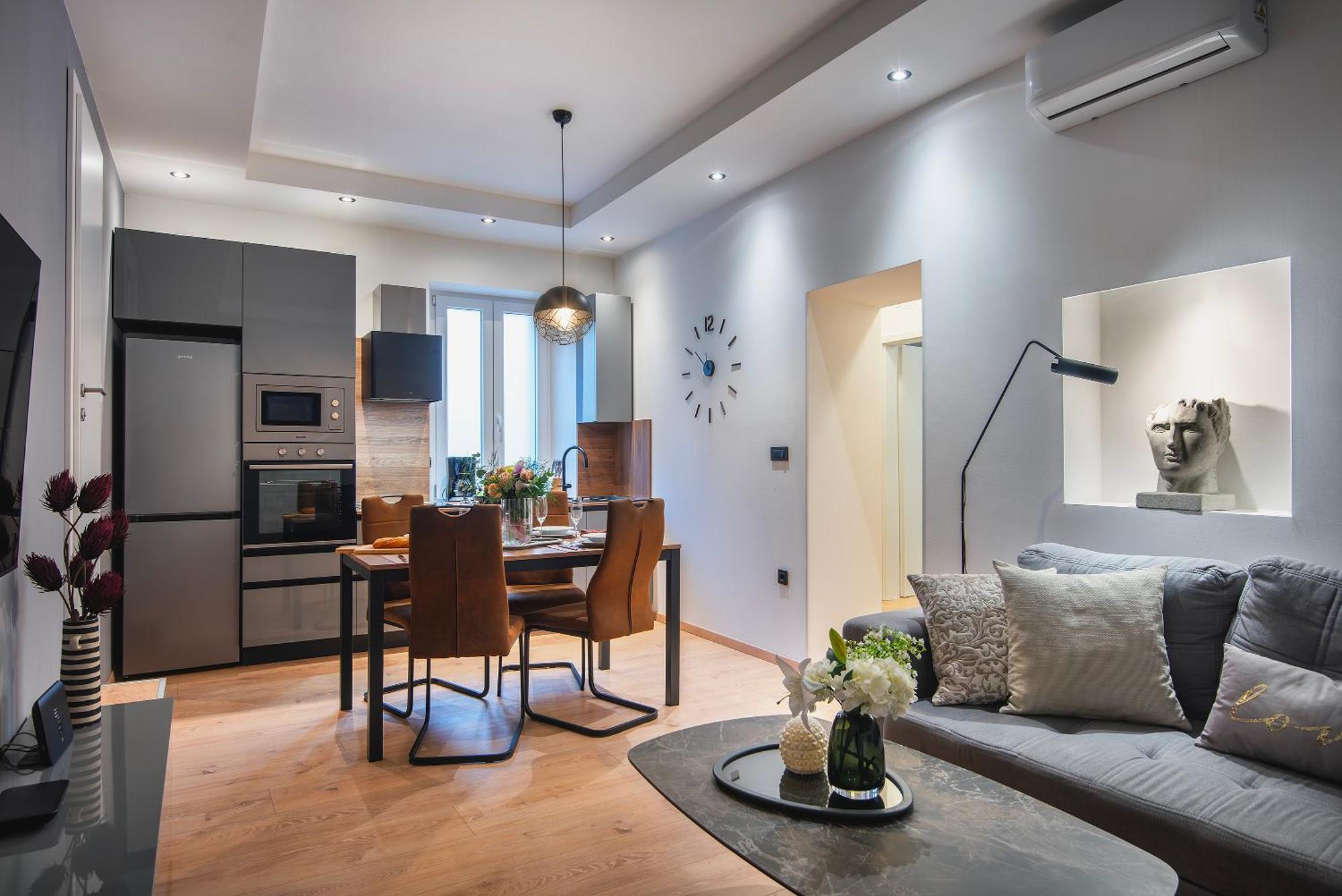 Arta Apartments City Center - With Private Parking Pula Quarto foto